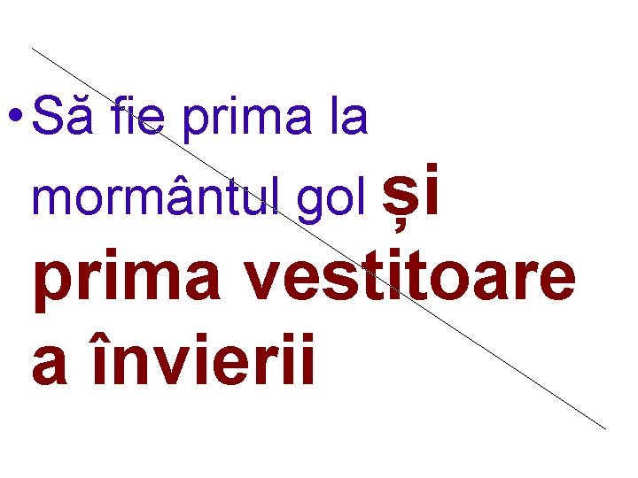  • Să fie prima la mormântul gol și prima vestitoare a învierii 