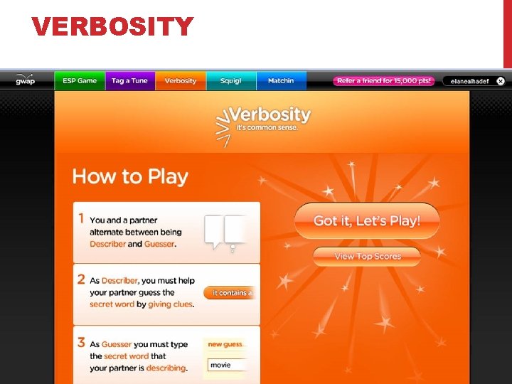 VERBOSITY 