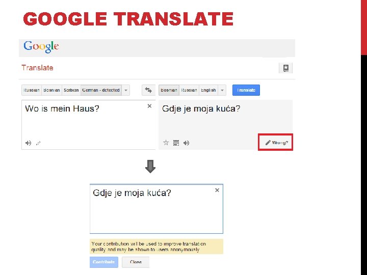 GOOGLE TRANSLATE 