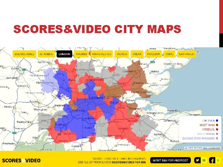 SCORES&VIDEO CITY MAPS 