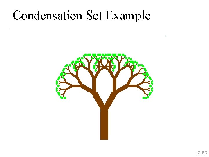 Condensation Set Example 136/193 
