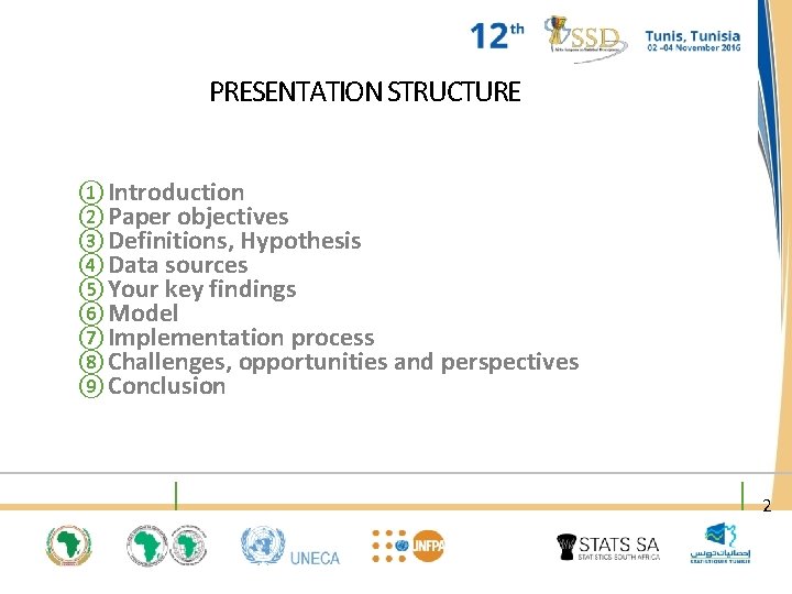 PRESENTATION STRUCTURE ① Introduction ② Paper objectives ③ Definitions, Hypothesis ④ Data sources ⑤ PRESENTATION STRUCTURE ① Introduction ② Paper objectives ③ Definitions, Hypothesis ④ Data sources ⑤