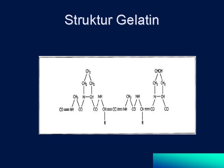 Struktur Gelatin 
