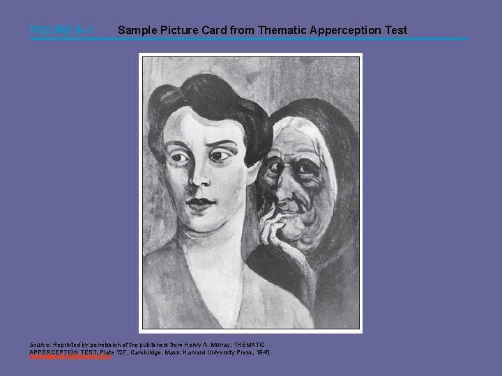 FIGURE 6– 1 Sample Picture Card from Thematic Apperception Test Source: Reprinted by permission