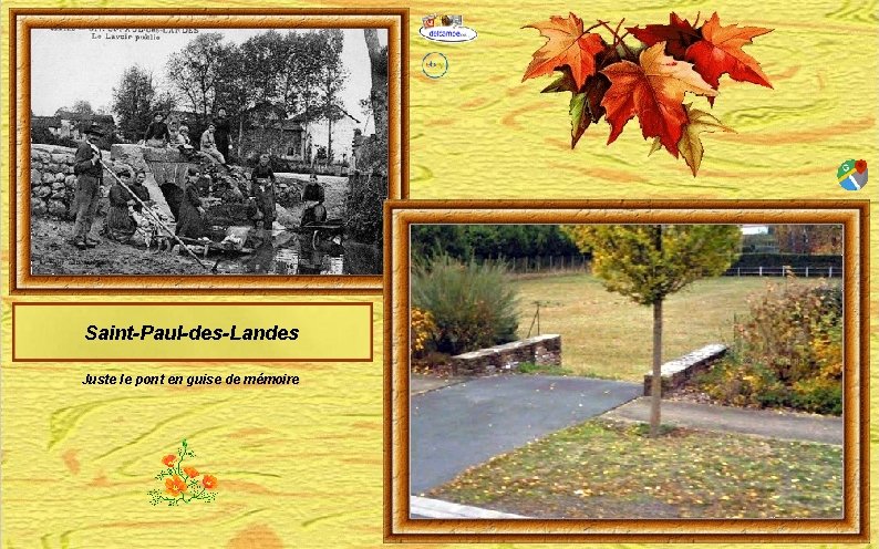 Saint-Paul-des-Landes Juste le pont en guise de mémoire 