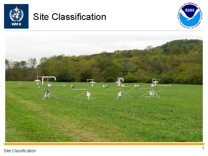 WMO Site Classification 1 