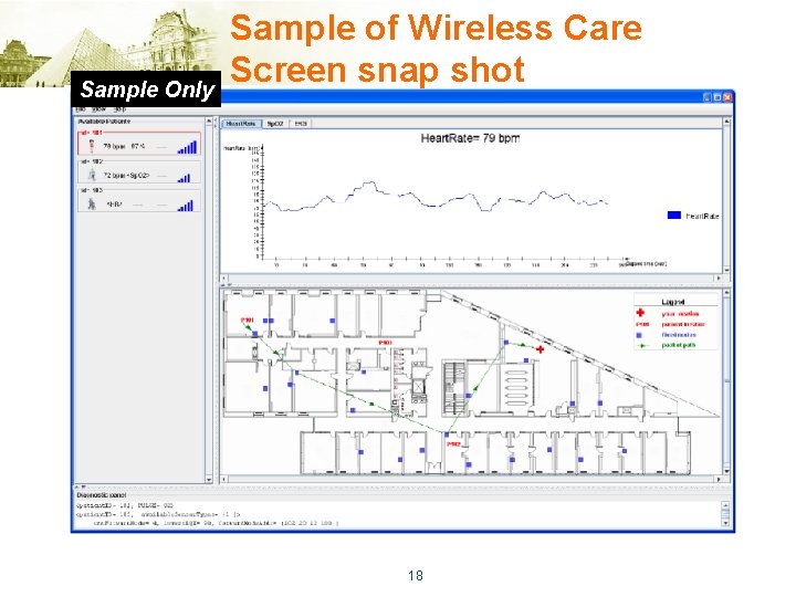 Sample Only Sample of Wireless Care Screen snap shot 18 