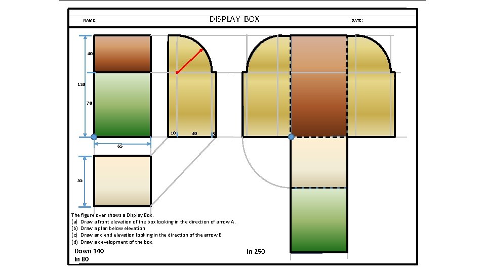 DISPLAY BOX NAME: 40 110 70 10 40 5 65 55 The figure over DISPLAY BOX NAME: 40 110 70 10 40 5 65 55 The figure over