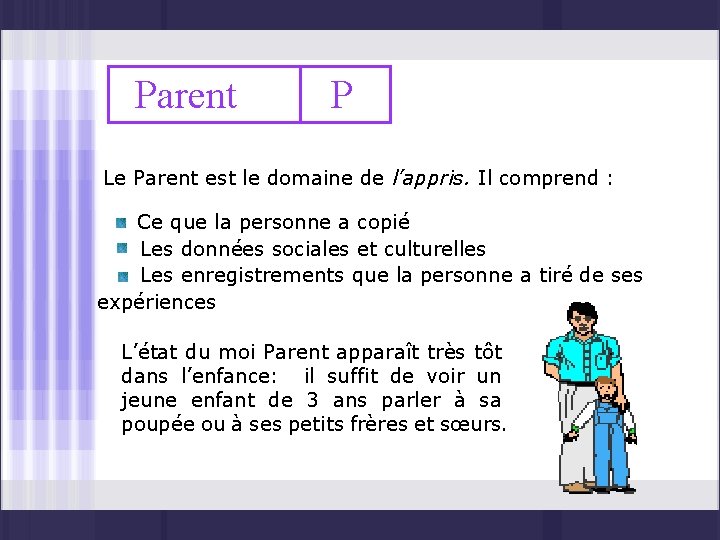 LAnalyse Transactionnelle Plan Partie I Prsentation gnrale de