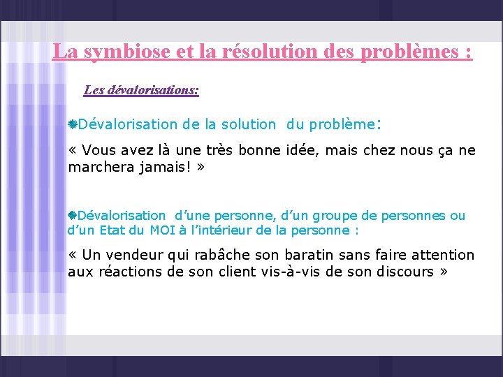 LAnalyse Transactionnelle Plan Partie I Prsentation gnrale de