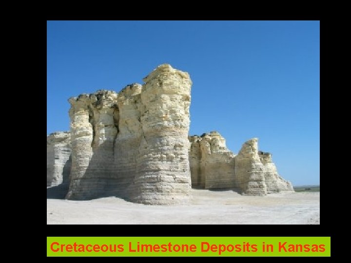 Cretaceous Limestone Deposits in Kansas 