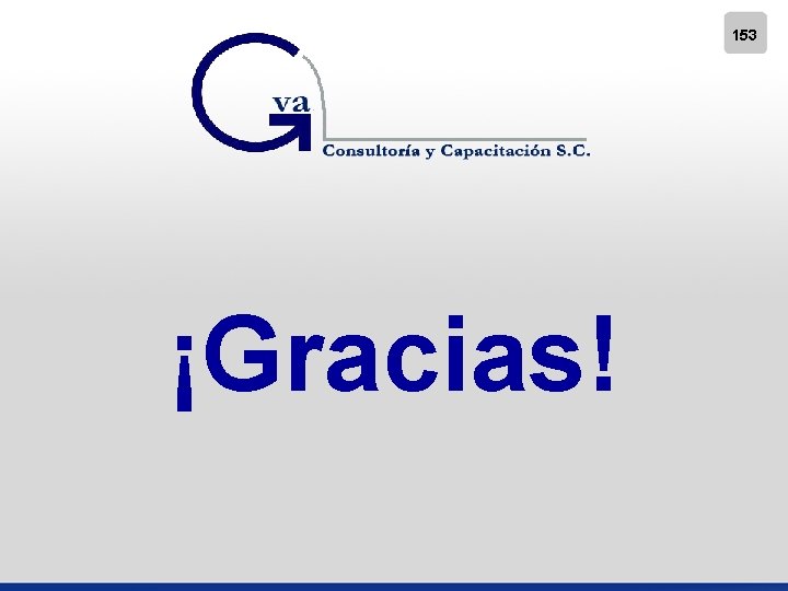153 ¡Gracias! 
