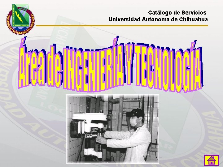 Catálogo de Servicios Universidad Autónoma de Chihuahua 