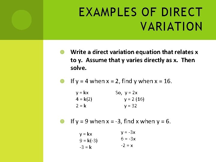 Special Types Of Functions Part One Direct And