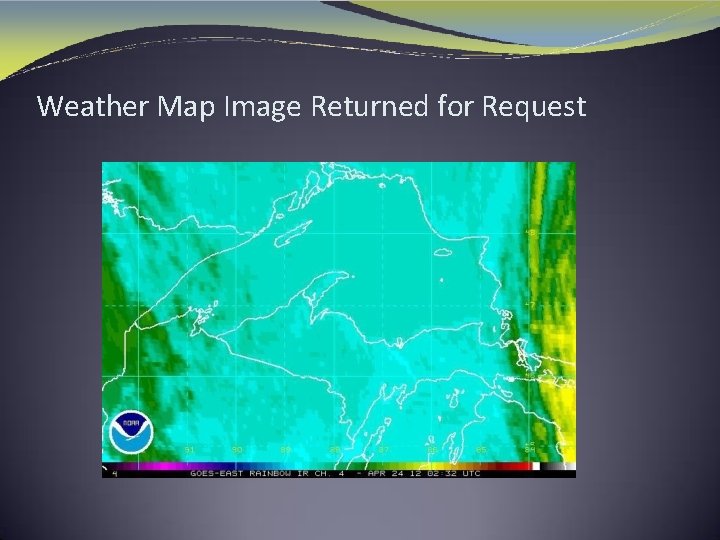 Weather Map Image Returned for Request 