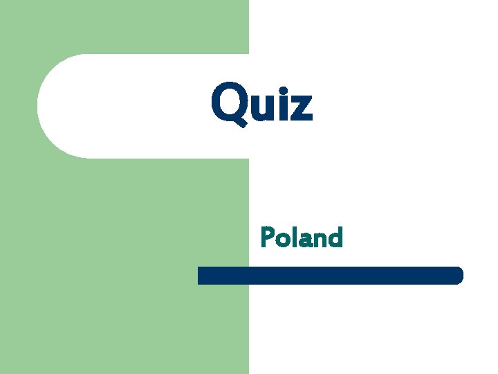 Quiz Poland 