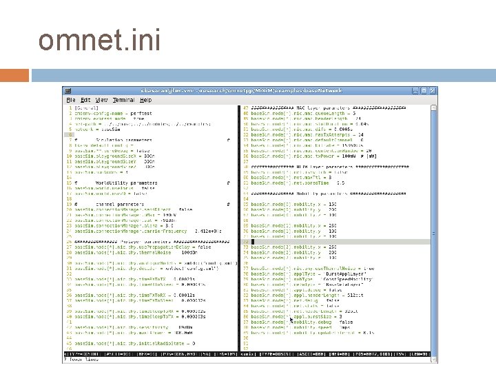 omnet. ini 