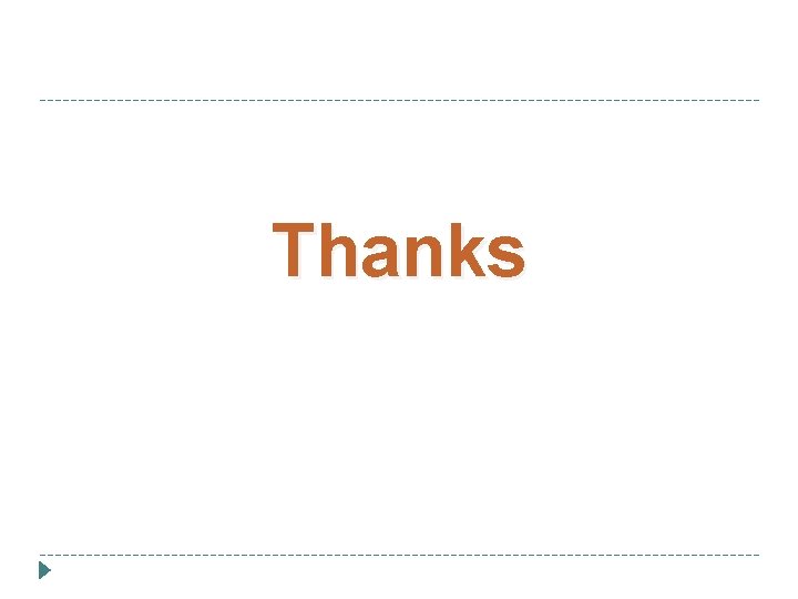 Thanks 