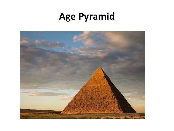 Age Pyramid Age Pyramid