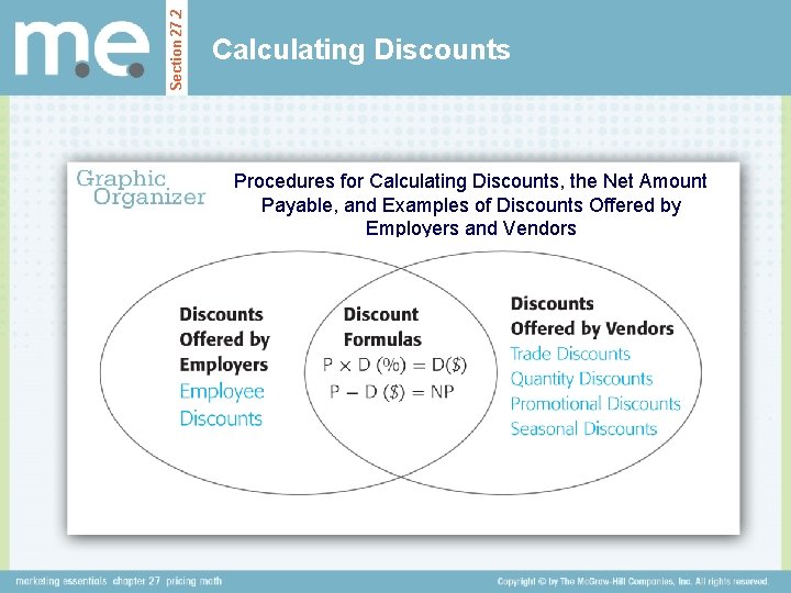 Section 27. 2 Calculating Discounts Procedures for Calculating Discounts, the Net Amount Payable, and