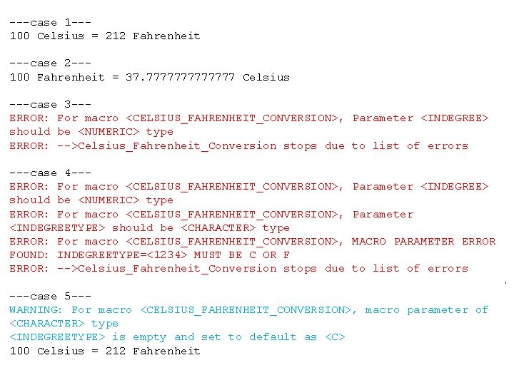 5. Example 1 - Macro Parameter Level of Validation and Imputation (Cont’d) ---case 2 5. Example 1 - Macro Parameter Level of Validation and Imputation (Cont’d) ---case 2
