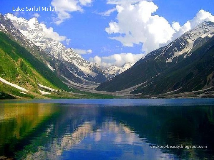 Lake Saiful Muluk Lake Siful Muluk Masjid e Tobba 