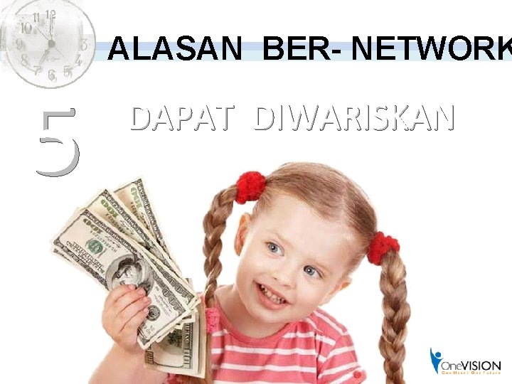 ALASAN BER- NETWORK 5 DAPAT DIWARISKAN 