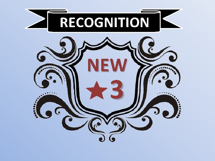 RECOGNITION NEW 3 