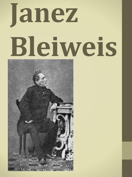 Janez Bleiweis 