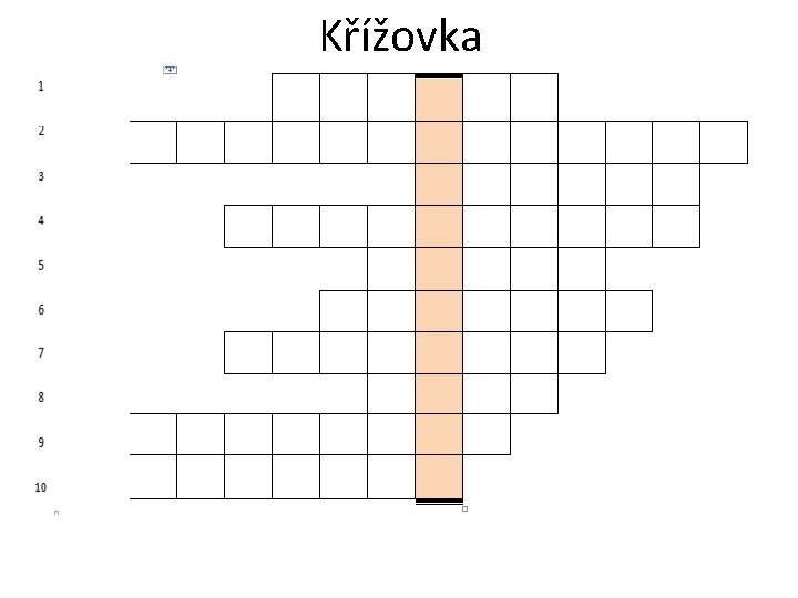 Křížovka 