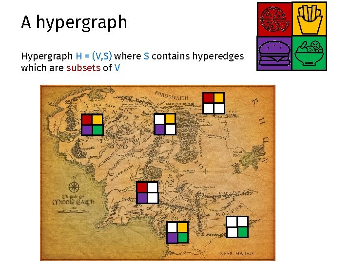 A hypergraph H = (V, S) where S contains hyperedges which are subsets of