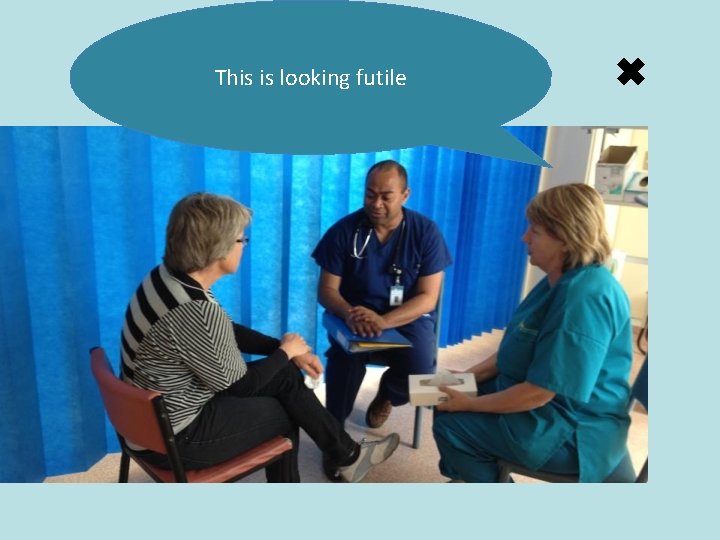 This is looking futile ✖ 