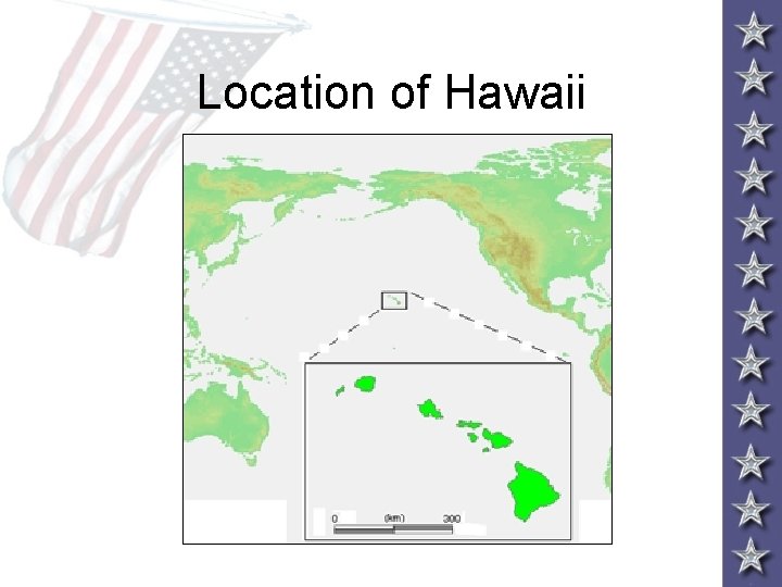 Location of Hawaii 