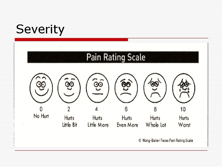 Severity 