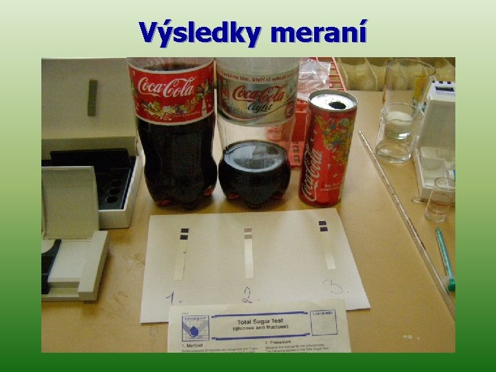 Výsledky meraní 