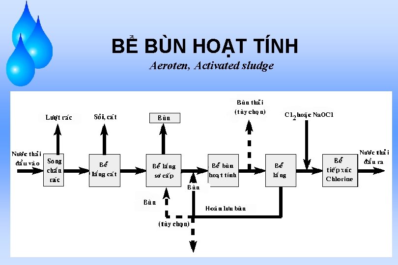 BỂ BÙN HOẠT TÍNH Aeroten, Activated sludge 