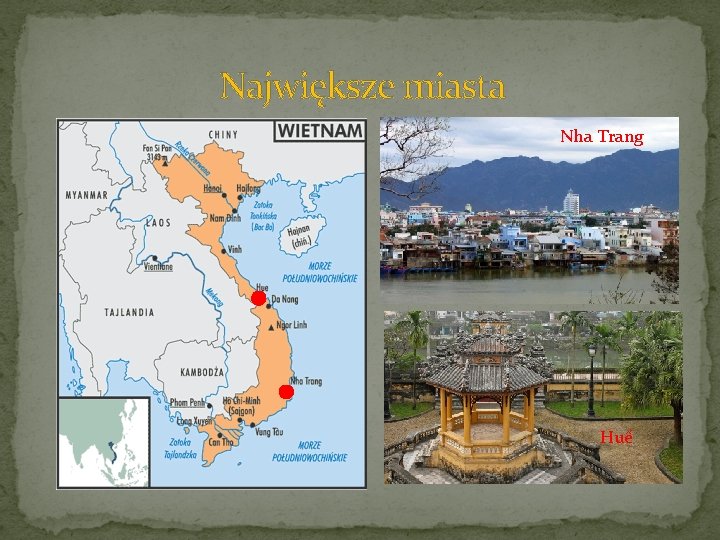 Największe miasta Nha Trang Huế 