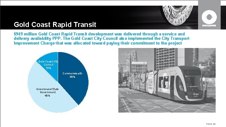 Gold Coast Rapid Transit $949 million Gold Coast Rapid Transit development was delivered through Gold Coast Rapid Transit $949 million Gold Coast Rapid Transit development was delivered through