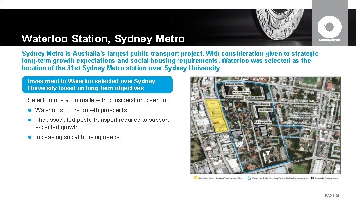 Waterloo Station, Sydney Metro is Australia’s largest public transport project. With consideration given to Waterloo Station, Sydney Metro is Australia’s largest public transport project. With consideration given to