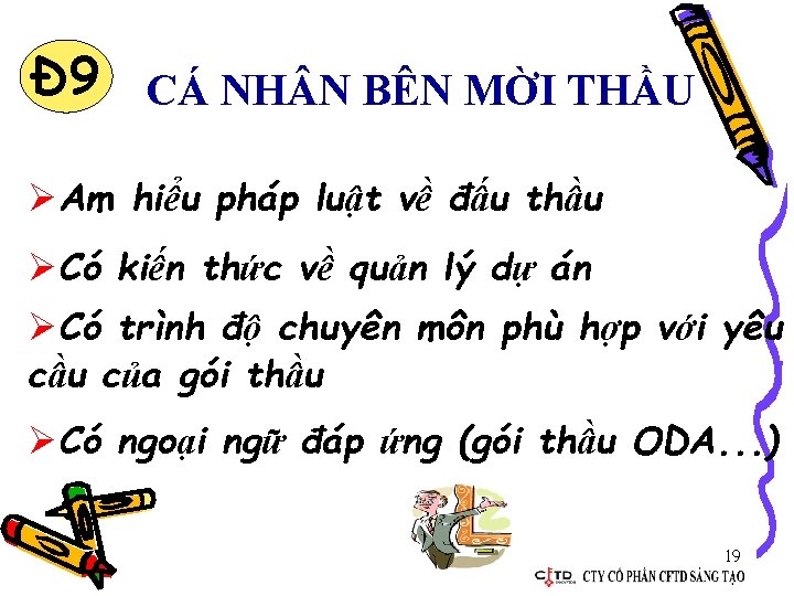 Đ 9 CÁ NH N BÊN MỜI THẦU ØAm hiểu pháp luật về đấu