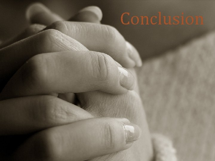 Conclusion Conclusion