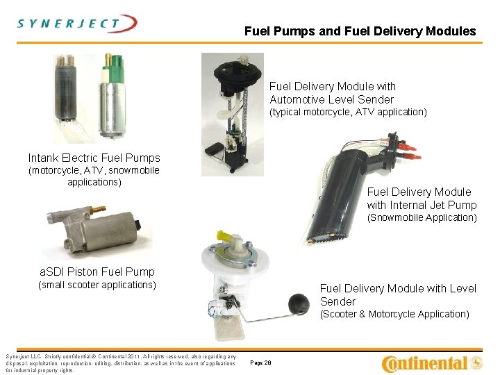 Fuel Pumps and Fuel Delivery Modules Fuel Delivery Module with Automotive Level Sender (typical