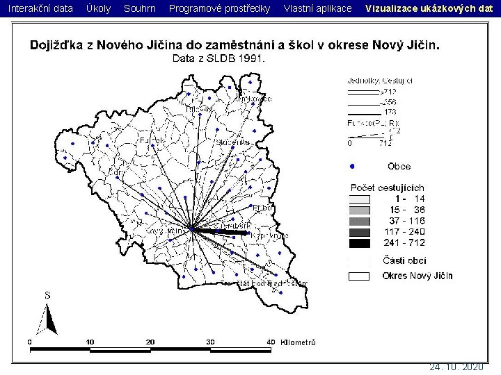 Interakční data Úkoly Souhrn Programové prostředky Vlastní aplikace Vizualizace ukázkových dat 24. 10. 2020