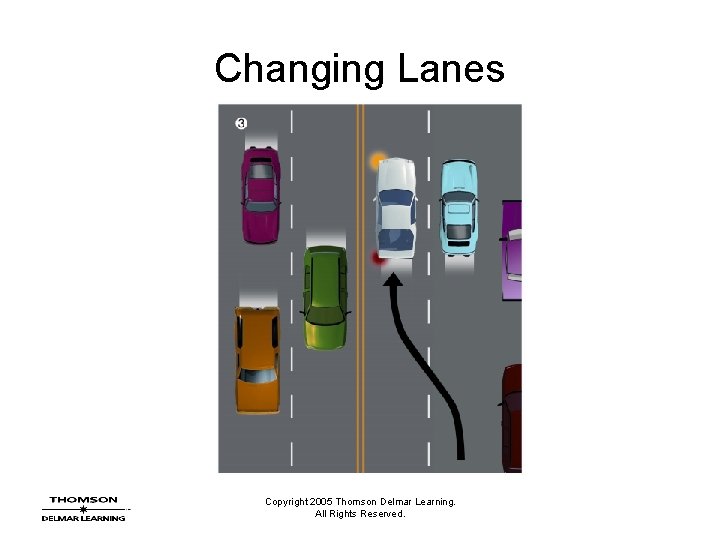 Changing Lanes Copyright 2005 Thomson Delmar Learning. All Rights Reserved. 