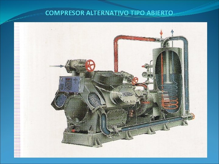 COMPRESOR ALTERNATIVO TIPO ABIERTO COMPRESOR ALTERNATIVO TIPO ABIERTO