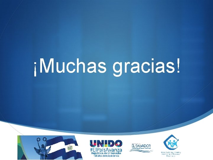 ¡Muchas gracias! S 