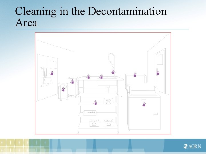 Cleaning in the Decontamination Area 