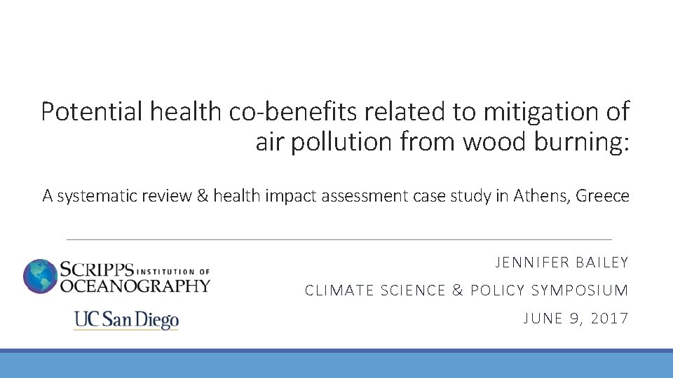 Potential health co-benefits related to mitigation of air pollution from wood burning: A systematic