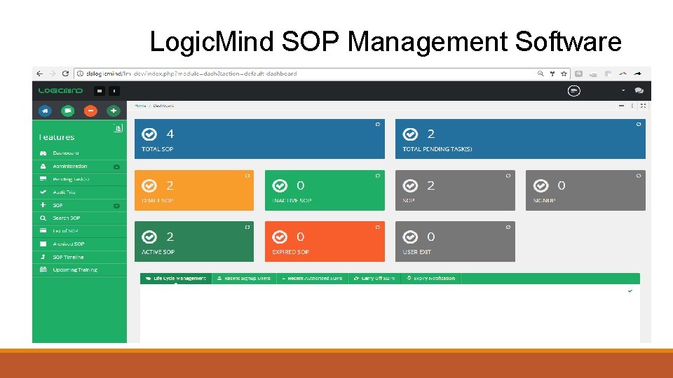 Logic. Mind SOP Management Software 