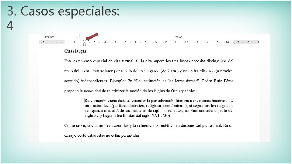 3. Casos especiales: 4 3. Casos especiales: 4